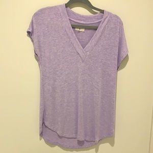 Signature Soft V Neck Shirt - Lou & Grey